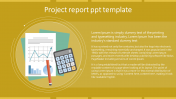Project Report PPT Template Presentation & Google Slides